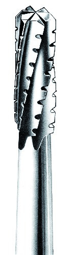 Fraises tungstène HENRY SCHEIN - FG - Cyl. surtaillée -  556 008 - La boîte de 10 