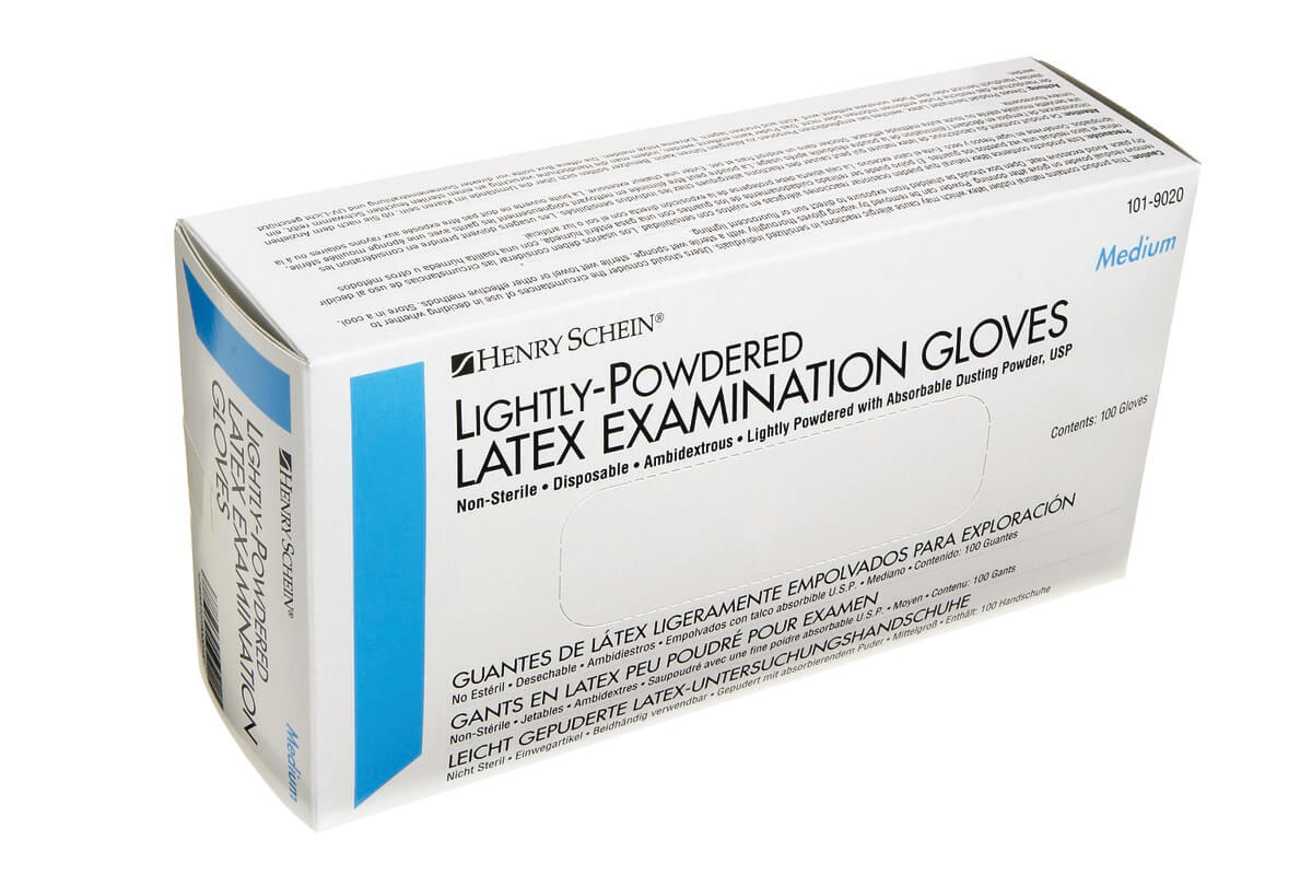 GANTS LATEX POUDRÉS HENRY SCHEIN