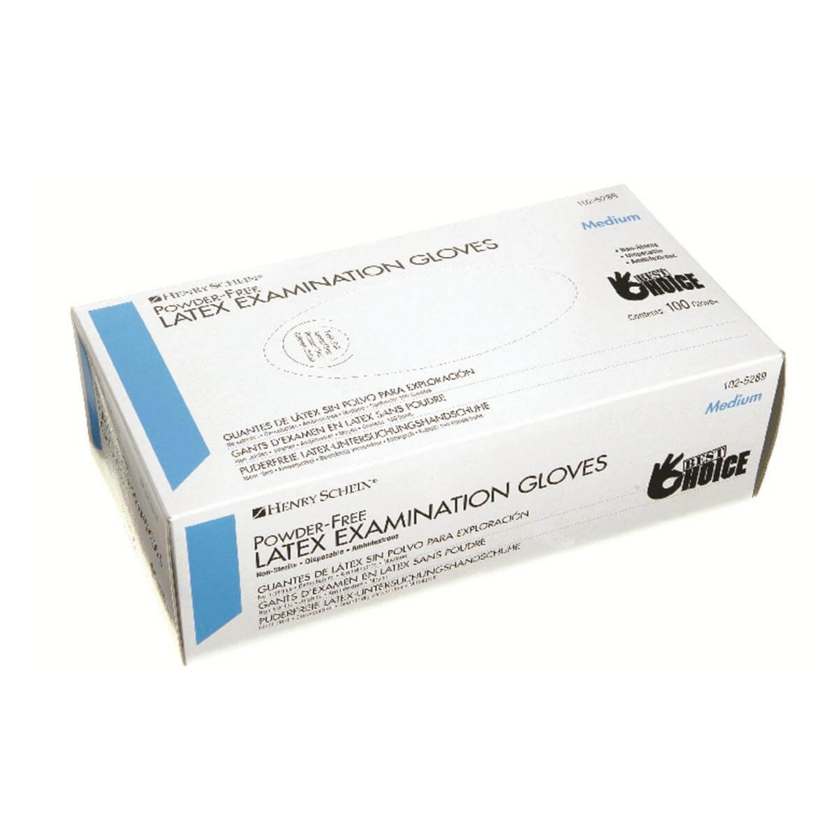 GANTS LATEX SANS POUDRE HENRY SCHEIN