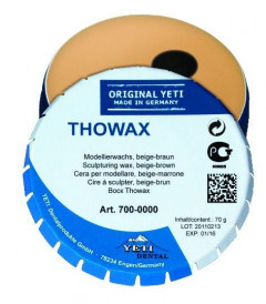 Thowax Yeti Dental Beige-brun - la boîte de 60 g