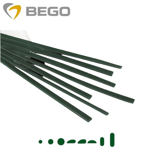 Baguettes profilées cire verte BEGO