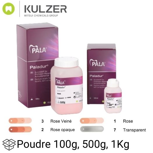 Résine Paladur poudre KULZER