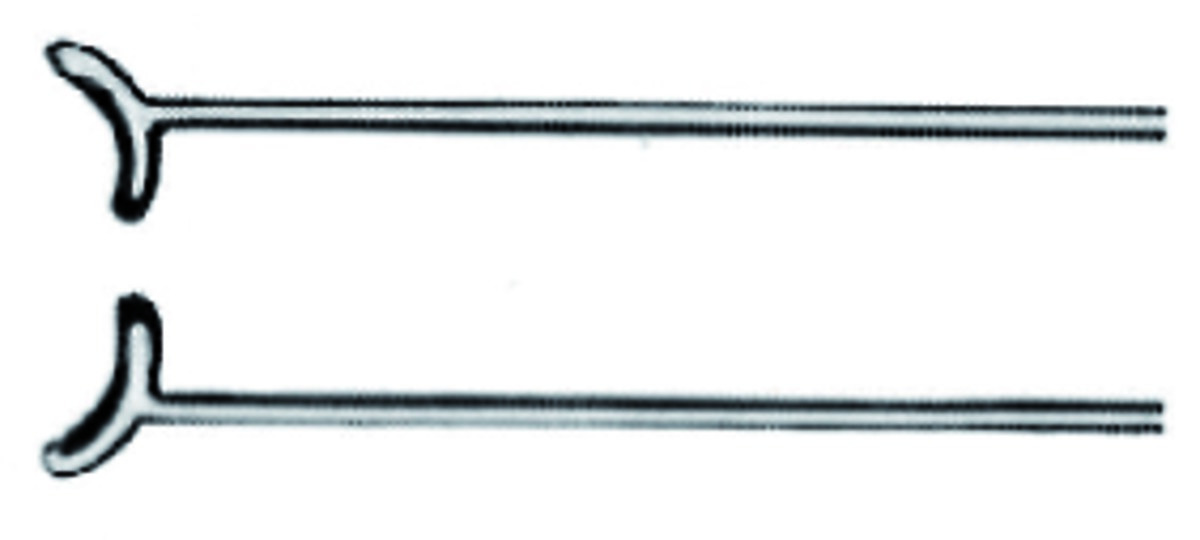 Crochets J obliques SCHEU-DENTAL - La boîte de 100 crochets - 0,9 mm