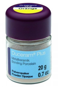 Duceram Plus DENTSPLY SIRONA - Opaque modifier - 0M6 marron - Le pot de 20 g