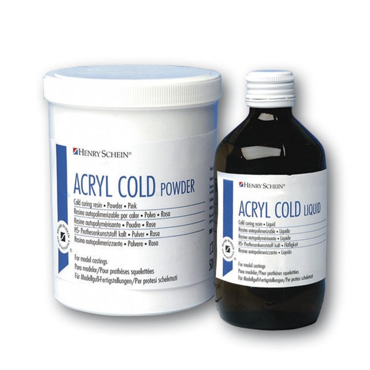 Résines Acryl Cold HENRY SCHEIN