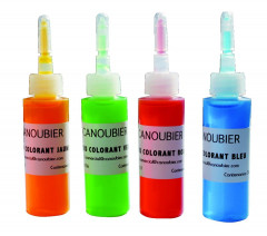 Liquides CANOUBIER - Fluids Colorant - Les 4 flacons de 30 ml
