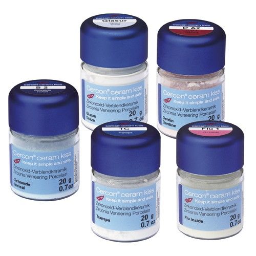 Cercon Ceram Kiss DENTSPLY DEGUDENT Opaque pâte PLB1 - le pot de 3 ml