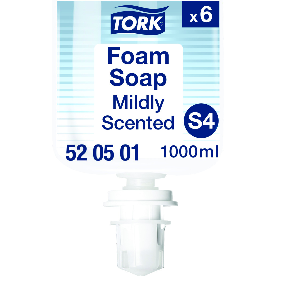 Savons mousse TORK PREMIUM - Le flacon de 1L - Le savon mousse doux