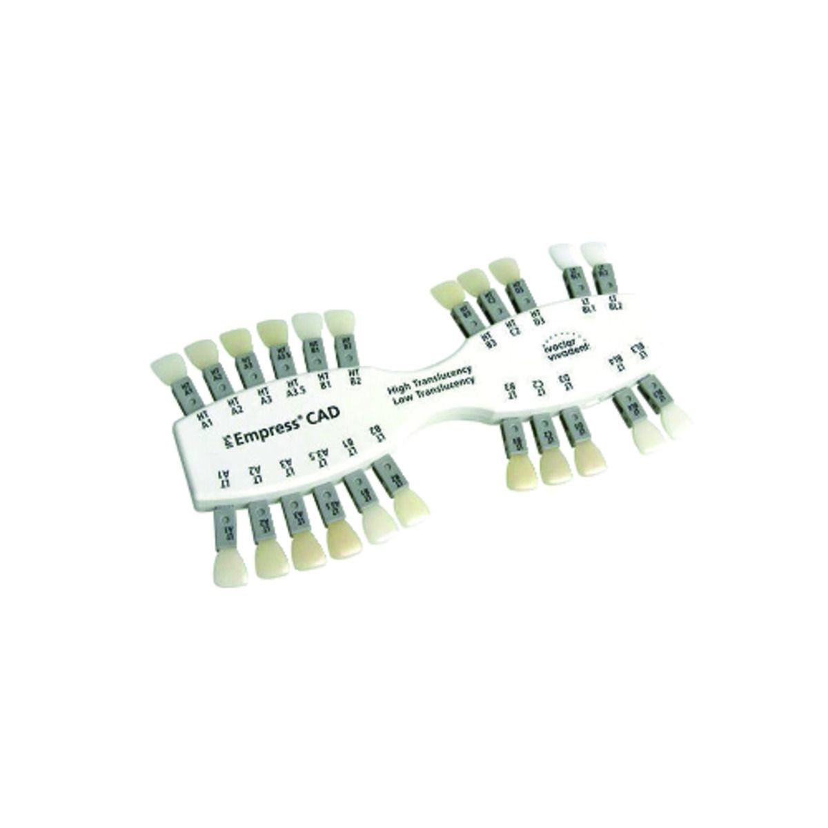 Empress CAD HT/LT shade guide A-D/BL