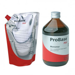 Probase Hot IVOCLAR - La portion de 1 kg + 500 ml - Pink
