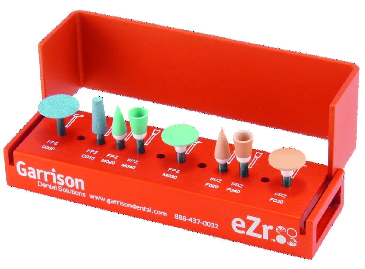 eZr GARRISON - Pointe large verte grain moyen - Boîte de 5