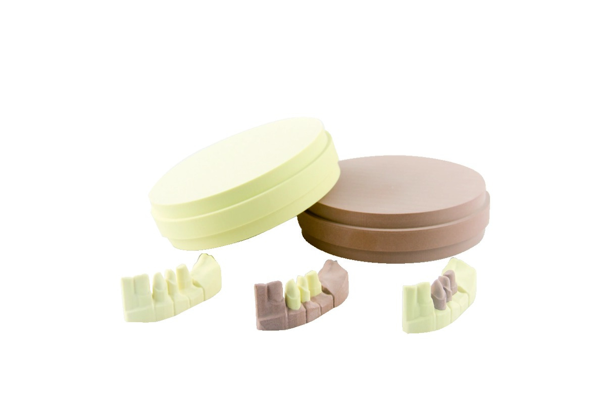 Disque pour Modèle POLIDENT Marron - 25mm