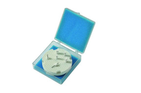 Earlywish 100 Goupilles Céramique Zirconium Laboratoire Dentaire – Broches Zircone Pour Plateaux Nid D'Abeille Cuisson !
