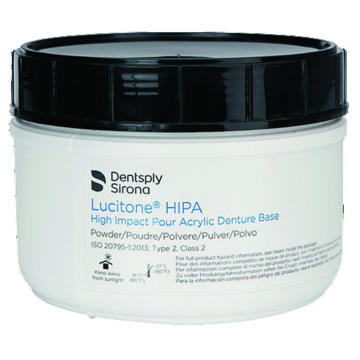 Lucitone HIPA DENTSPLY SIRONA - La poudre de 500 g - Original
