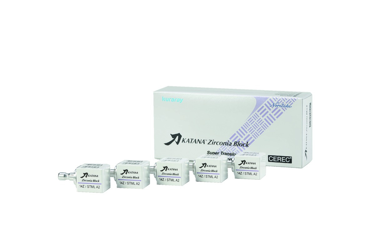 Katana Zirconia KURARAY - Blocs STML - Taille 12Z - Teinte B3 - Boîte de 2