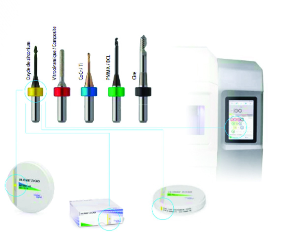 Fraise rouge G2.8 - VITRO PROGRAMILL PM3 PM5 - IVOCLAR
