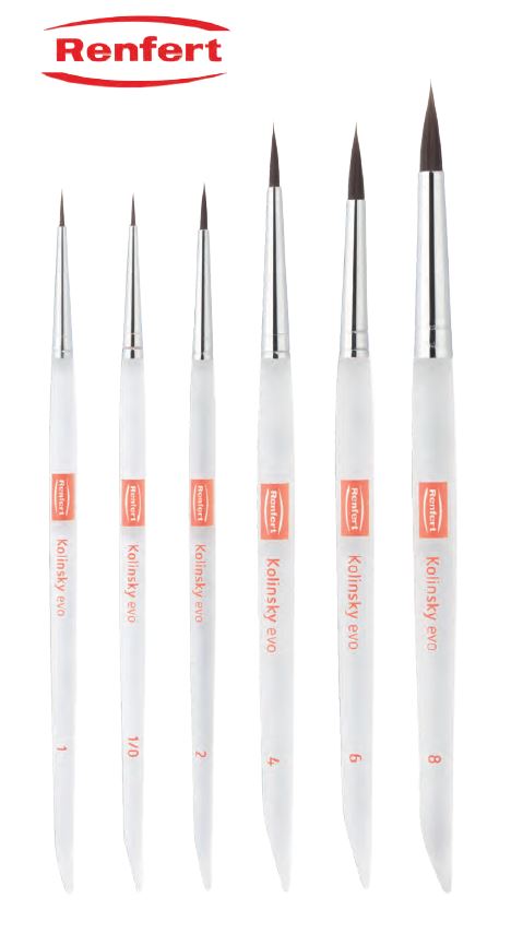 Pinceau Kolinsky Evo Renfert