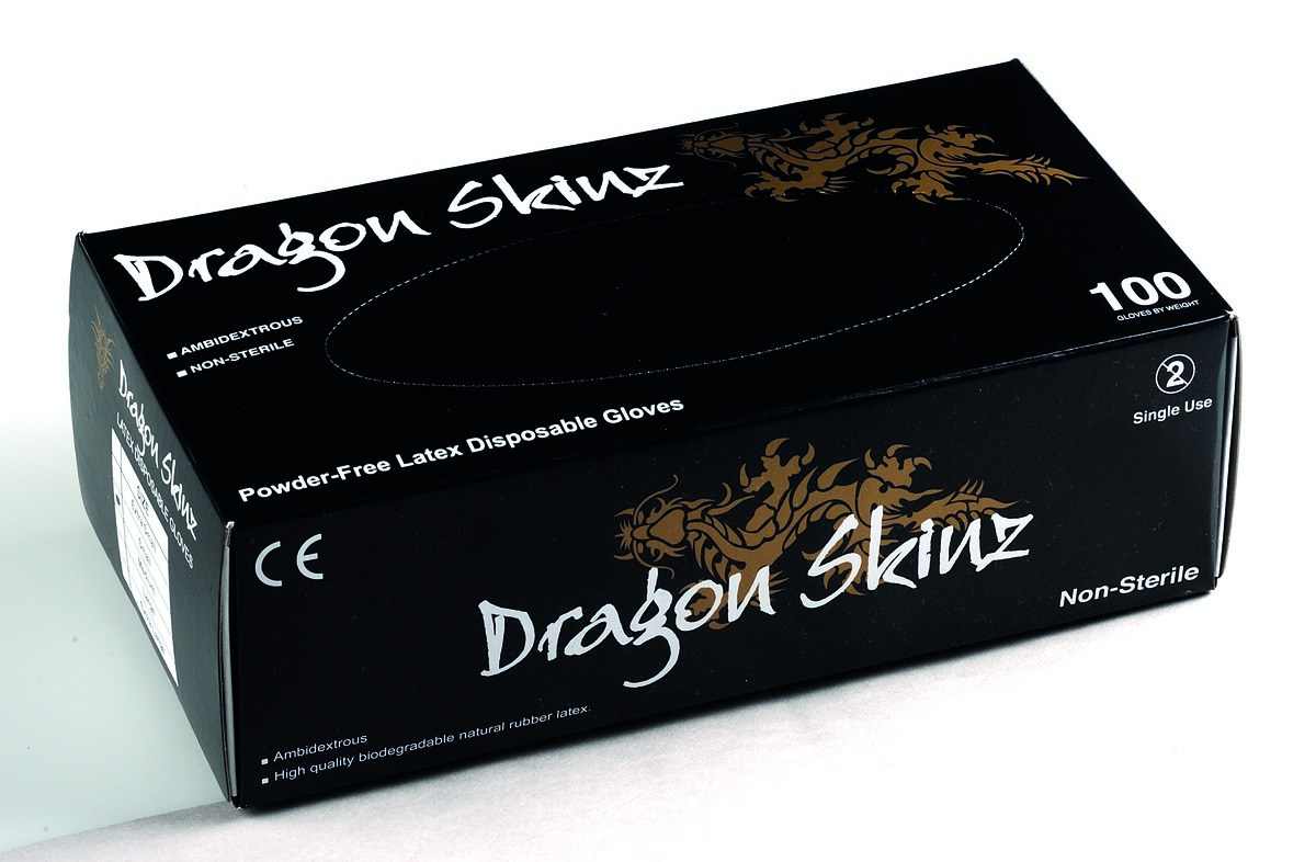 GANTS DRAGON SKIN LATEX NON POUDRE MEDISTOCK
