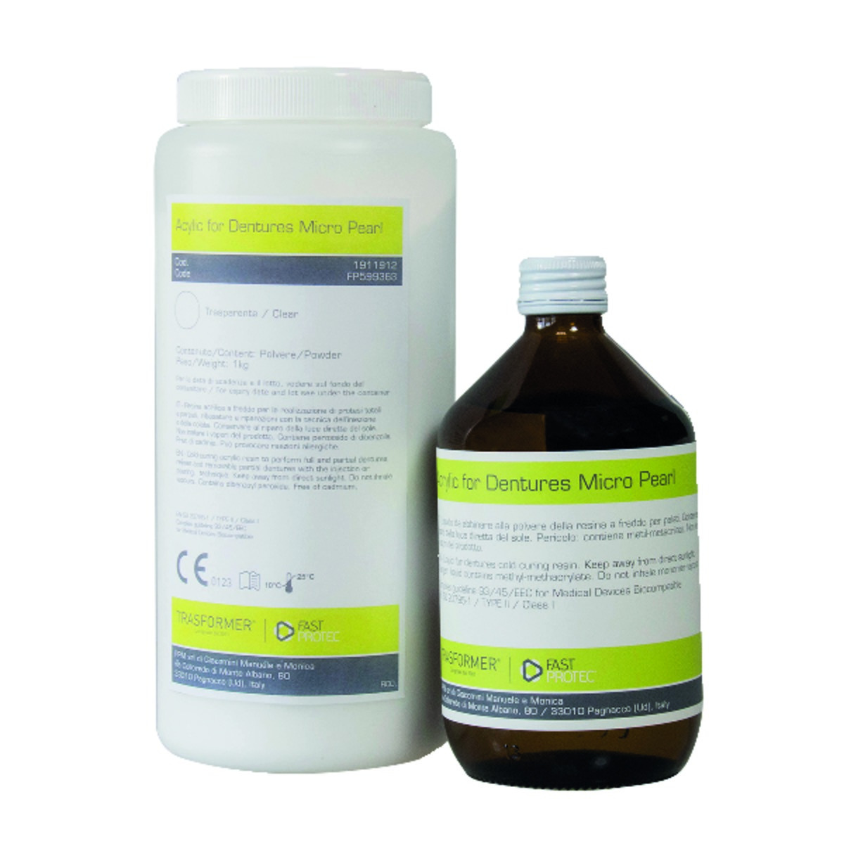 Résines Micro Pearl rose 1kg TRASFORMER