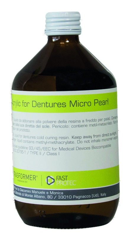 Résines Micro Pearl TRASFORMER - Le liquide de 500 ml - Rose T 