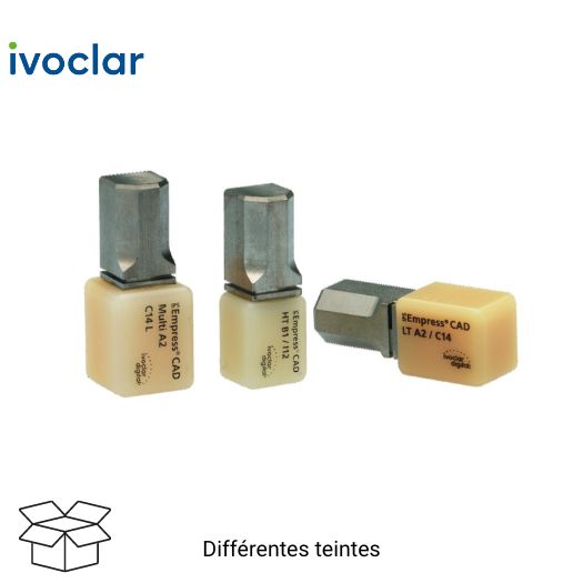 IPS Empress CAD Multi avec attache PrograMill IVOCLAR