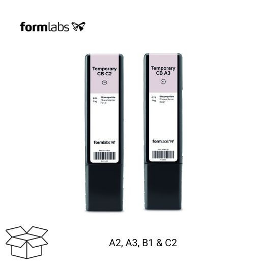 Résine d'impression 3D Temporary Crown Resin FORMLABS