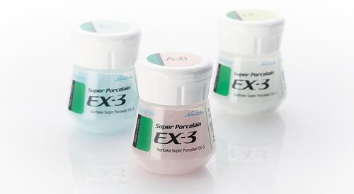 EX-3 Enamel/translucent Complete Kit KURARAY NORITAKE - Coffret de 140g 