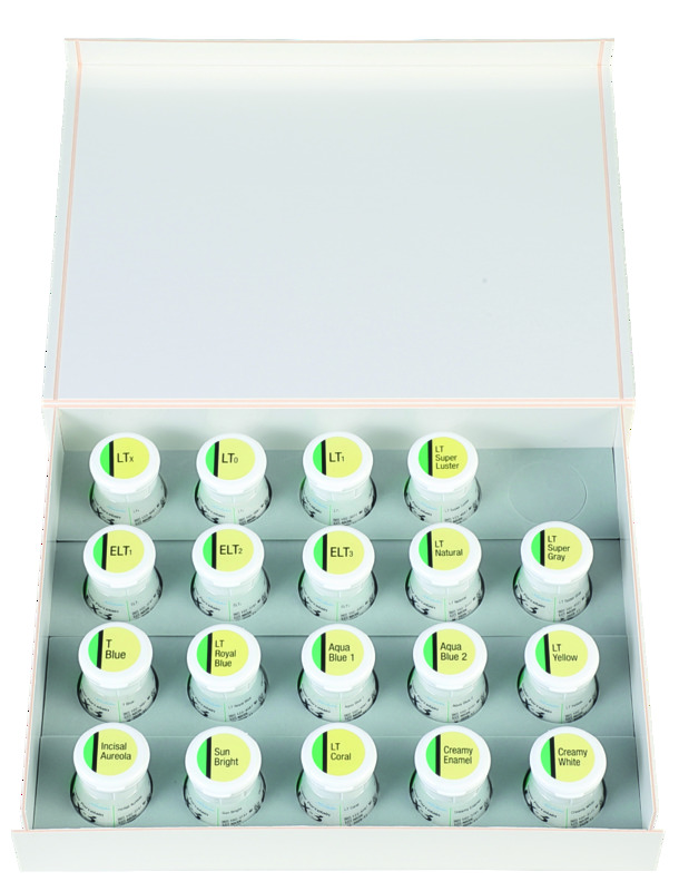 Coffret de poudres céramique - EX-3 Luster Complete Kit - 190g - Kuraray Noritake 