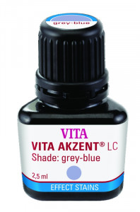 VITA Akzent LC - Effect Stains - Grey-blue - Le flacon de 2.5 ml