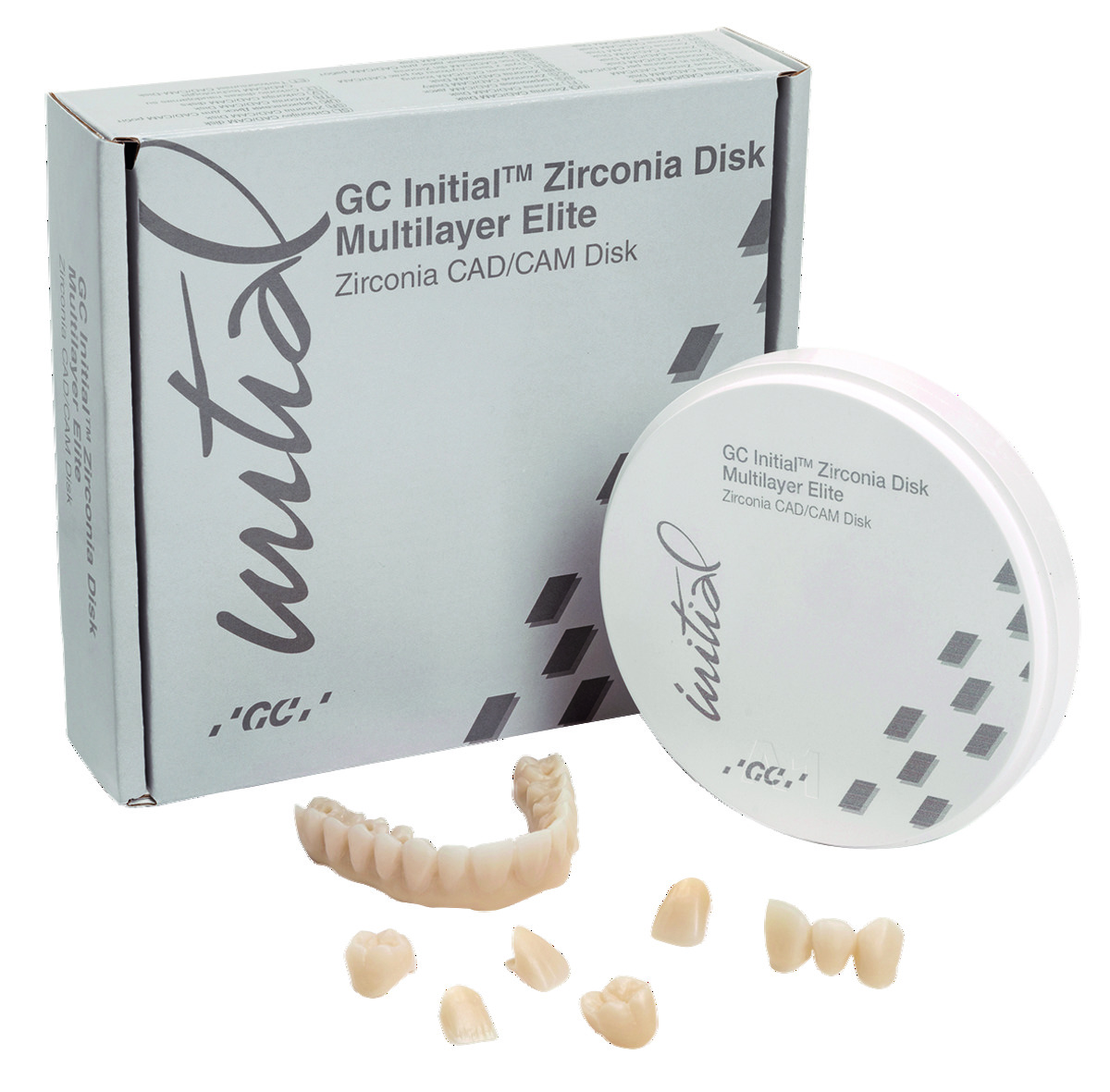 Initial Zirconia Disk Multilayer Elite - 14x98,5mm - GC
