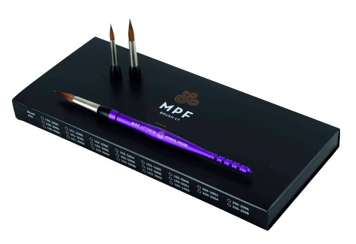 Optimum Spring Kit Pinceaux - Violet - MPF