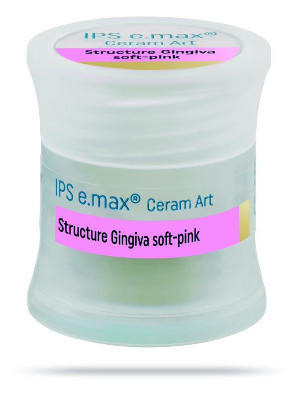 IPS e.max Ceram Art Structure - Gingiva Soft Pink - 5g - IVOCLAR 