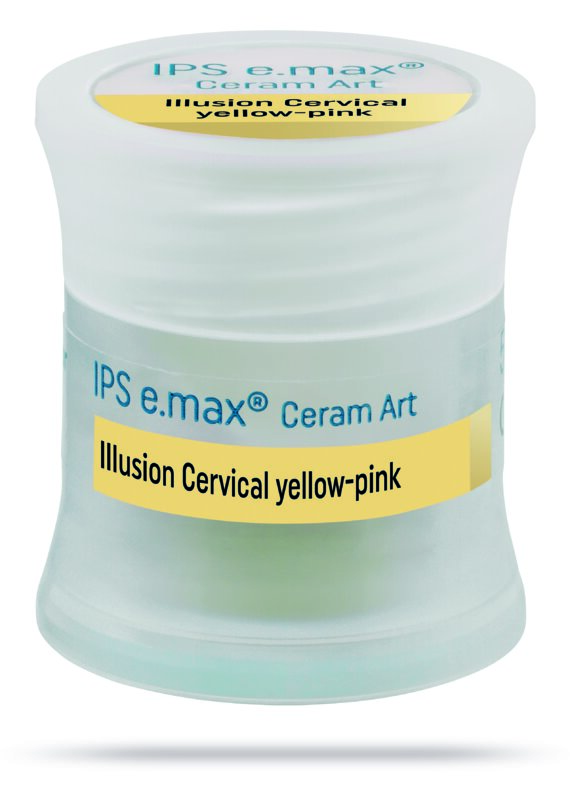 IPS e.max Ceram Art Illusion - Cervical Yellow Pink - 5g - IVOCLAR 