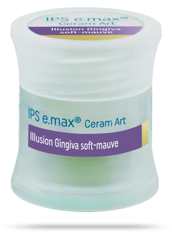 IPS e.max Ceram Art Illusion - Gingiva Soft Mauve - 5g - IVOCLAR 