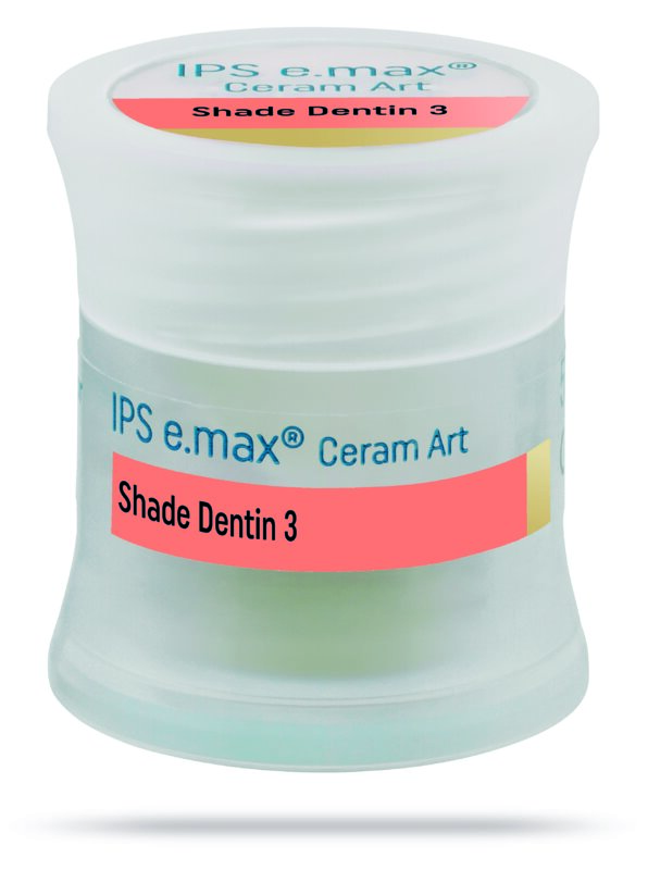 IPS e.max Ceram Art Shade - Dentin 3 - 3g - IVOCLAR 