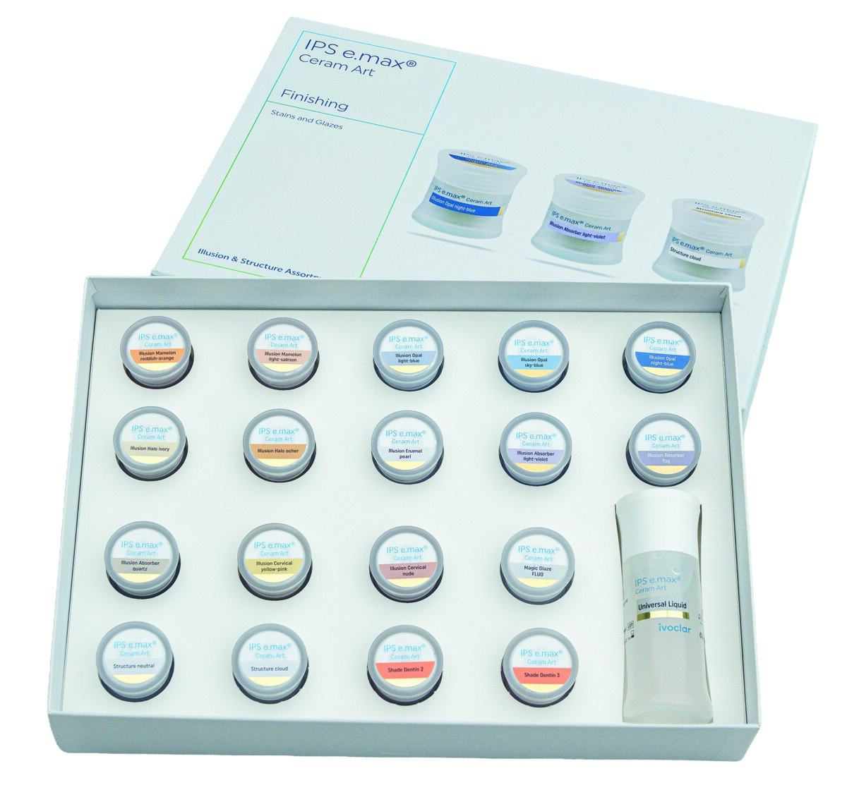 IPS e.max Ceram Art - Kit Illusion & Structure - IVOCLAR 