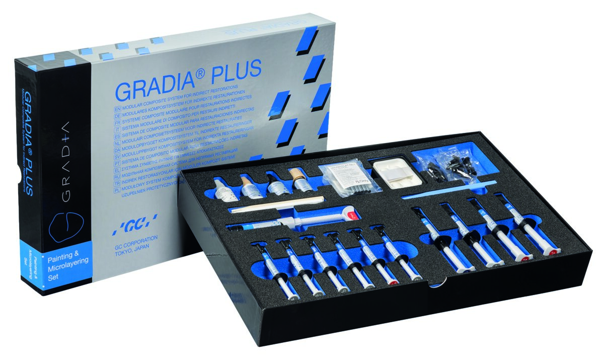 Kit Gradia Plus Painting et Microlayering - GC