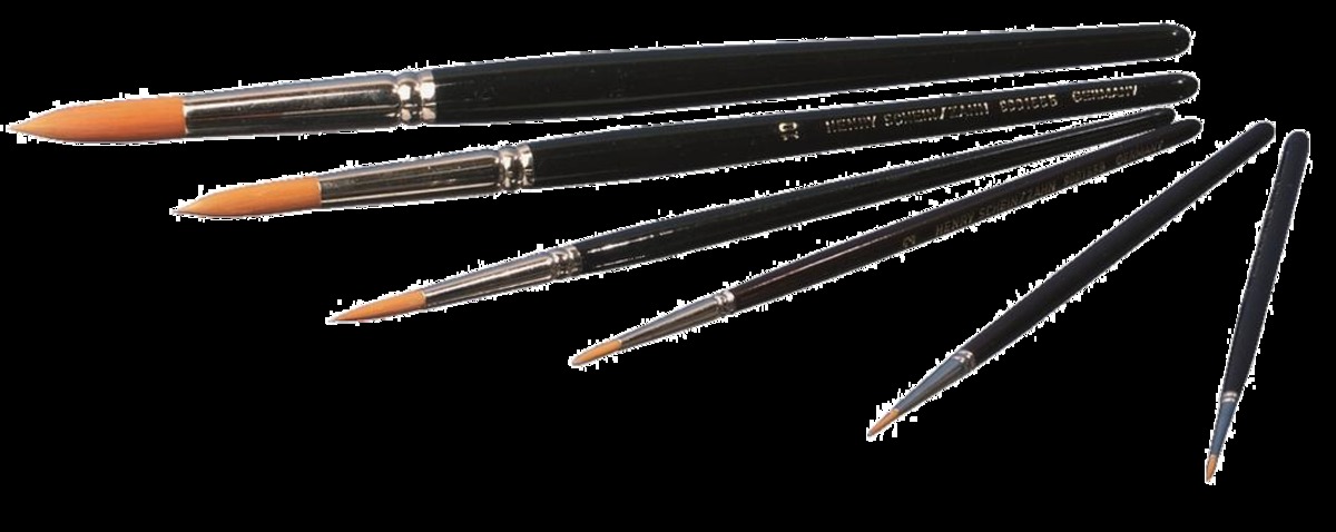 Pinceau synthétique HENRY SCHEIN - Taille 10