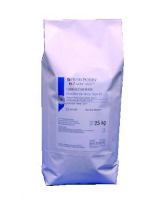 Plâtre Gibraltar Base Fluid HENRY SCHEIN - Bleu - Le carton de 25 kg