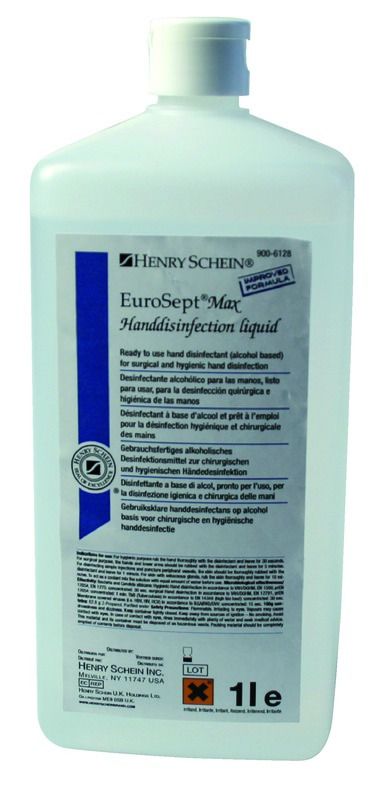EUROSEPT désinfcetion mains HENRY SCHEIN - Lotion - flacon de 1L