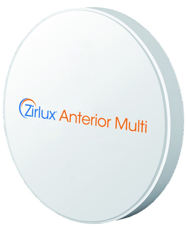 Disque de Zircone Zirlux Anterior Multi 