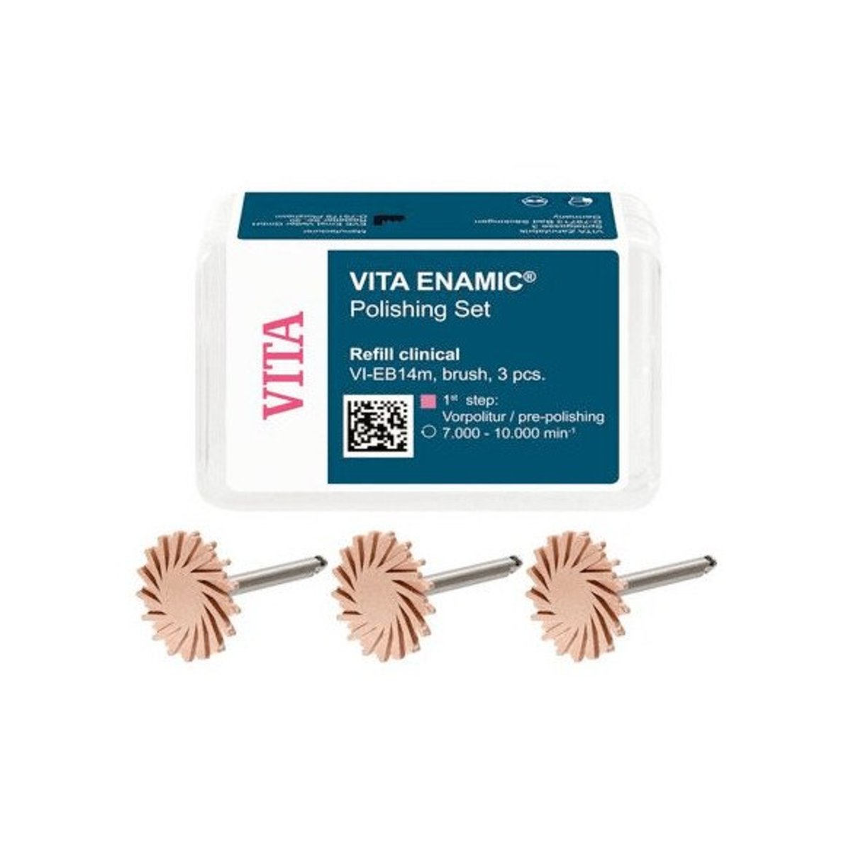 Instrument de polissage rose VI-EB14M (x3) VITA