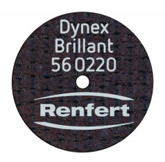 Disques Dynex Brillant RENFERT - 20 x 20 mm - La boîte de 10