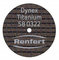 Disques Dynex Titanium RENFERT - 0,3 x 22 mm - La boîte de 20