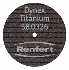 Disques Dynex Titanium RENFERT - 0,3 x 26 mm - La boîte de 20