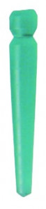 Tenons Coniques Calcinables - Boîte de 40 - L:12mm - Vert - CYBERPOSTS