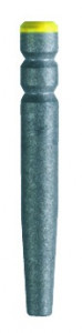 Tenons Cylindro-coniques Titan - Boîte de 20 - L:9.5mm - Jaune - CYBERPOSTS