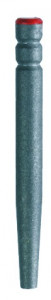 Tenons Cylindro-coniques Titane - Boîte de 20 - L:13.4mm - Rouge - CYBERPOSTS